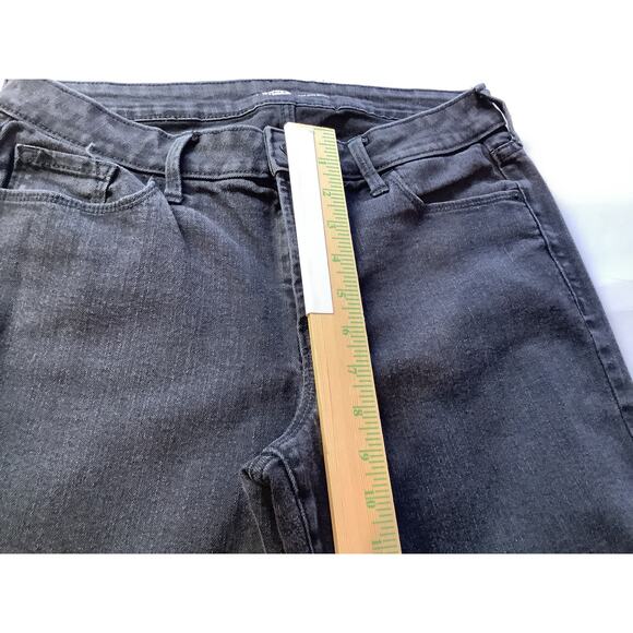 Old Navy Women's Pop Icon Skinny Black Jeans Size 10 Tall - Gently Worn -667 - Picture 8 of 10